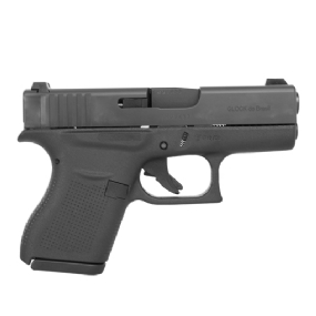 Pistola Glock G43 3,41" Cal 9mm Subcompacta 6+1 - Oxidada