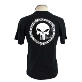 Camiseta Kaluapa Punisher / Justiceiro - Preta
