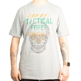 Camiseta Night Wolf Tactical Force - Cinza