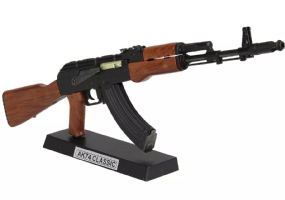 Miniatura Decorativa em Metal modelo AK47 Classic - Arsenal Guns