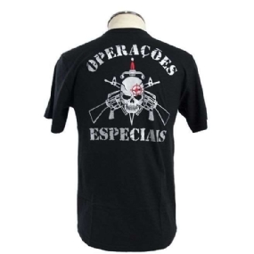 Camiseta Kaluapa Operações Especiais - Preta