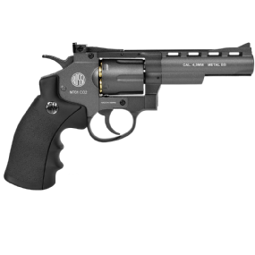 Revolver de Pressão CO2 WG Rossi W701 4,5mm 6 Tiros 4pol. - Full Metal