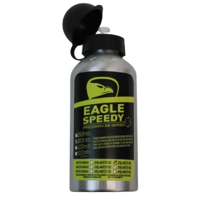 Munição Bbs Eagle Speedy 0.25g - Squeze Alumínio 3000 unidades - Branca