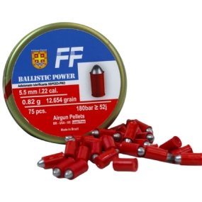 Chumbinho FF Balistic Power 5,5mm (.22) - 75 Unidades