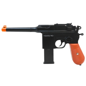 Pistola de Airsoft VG Mauser C96 V10 Spring Full Metal 6mm + 20 Alvos