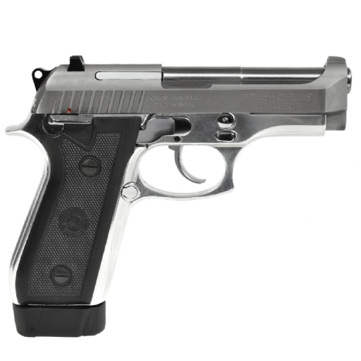 Pistola Taurus PT58 HC Plus - Cal .380 ACP Cano 4'' 19+1 Tiros - Inox Fosco