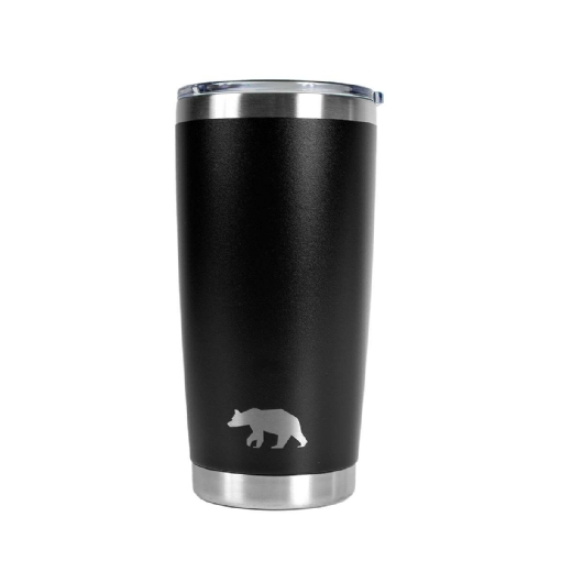 Copo Térmico Tumbler QGK 591ml Preto com Tampa