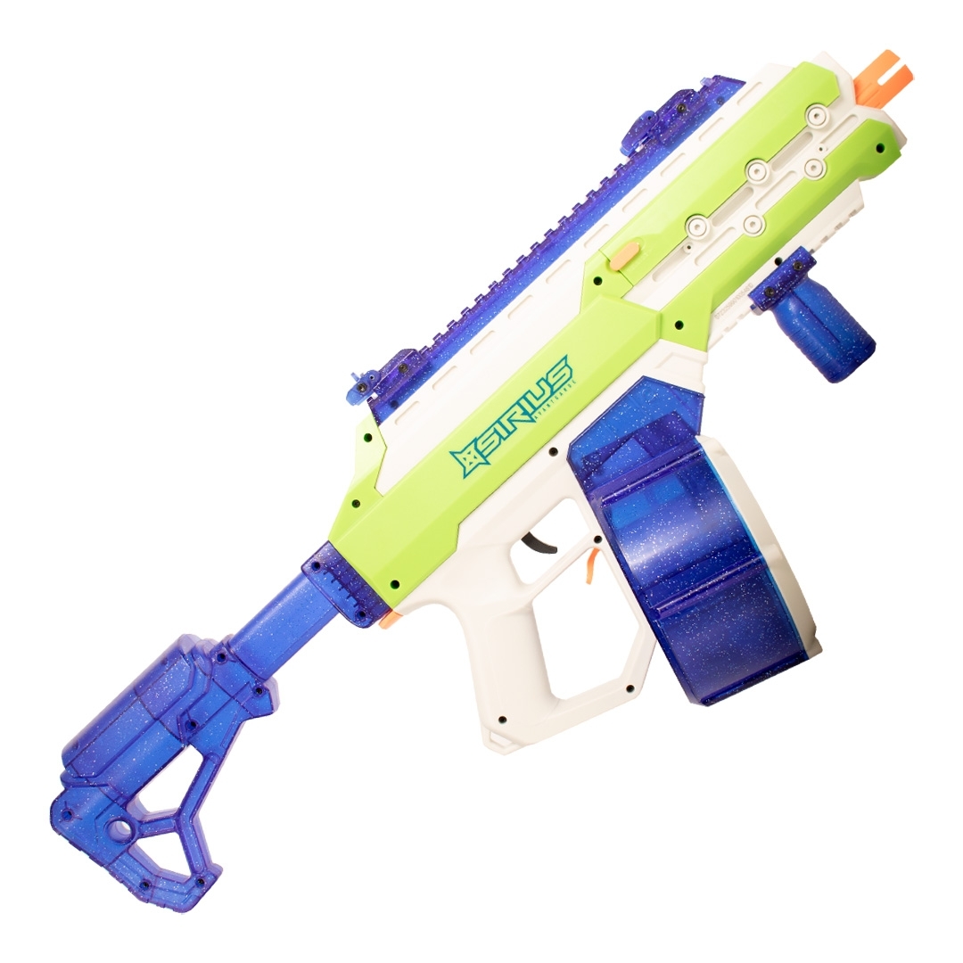 Arma de Orbeez Automática Elétrica SIRIUS Galaxy Azul - Beartac